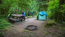 Home away from home. Hiker Biker Camps sind günstige, meist idyllisch gelegene Zeltplätze nur für Wanderer und Radler. | Bild: Dirk Rohrbach