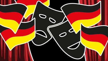Illustration: Kabarett-Revue zur Deutschen Einheit | Bild: BR