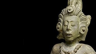 Maya-Statue des Maisgottes | Bild: Trustees of the British Museum