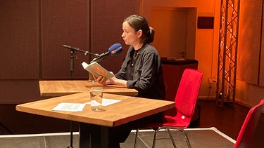 Franziska Gänsler auf dem Festival junger Literatur | Bild: Kultur aktuell