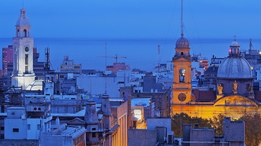 Altstadt von Montevideo, eine Filmkulisse | Bild: picture-alliance/dpa