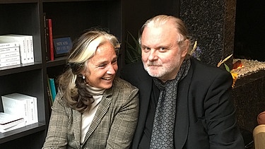 Cornelia Zetzsche und Jon Fosse in Oslo | Bild: Cornelia Zetzsche