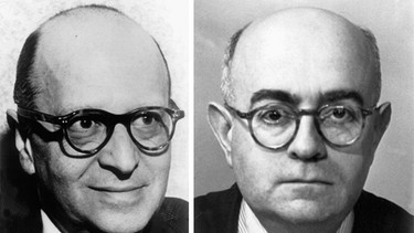 Max Horkheimer und Theodor W. Adorno | Bild: picture-alliance/dpa