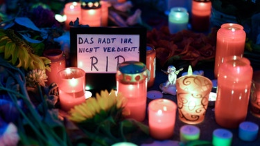 Trauer nach Amoklauf in München | Bild: picture-alliance/dpa
