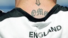 Tattoo von David Beckham | Bild: picture-alliance/dpa