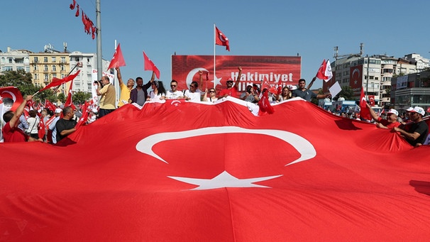 Demonstration in der Türkei | Bild: picture-alliance/dpa
