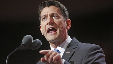 Paul Ryan, Sprecher des Repräsentantenhauses der Vereinigten Staaten | Bild: picture-alliance/dpa