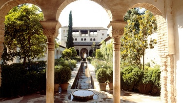 Die Gärten der Alhambra | Bild: picture-alliance/dpa