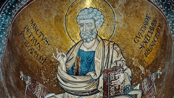Apostel Petrus, Monreale, Sizilien | Bild: picture-alliance/dpa