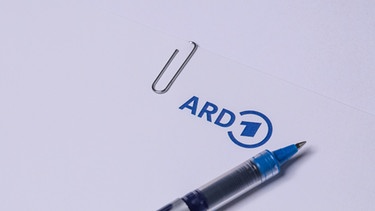 ARD-Logo auf einem Block | Bild: BR