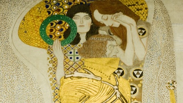 Gustav Klimts "Beethovenvries" | Bild: picture-alliance/dpa