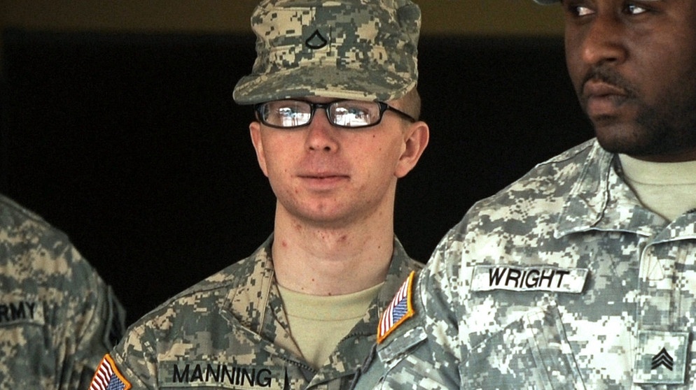 Whistleblower Bradley Manning (vor der Geschlechtsumwandlung) | Bild: picture-alliance/dpa