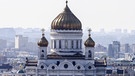 Christ-Erlöser-Kathedrale in Moskau | Bild: picture-alliance/dpa
