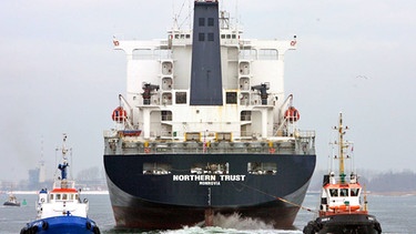 Containerschiff | Bild: picture-alliance/dpa