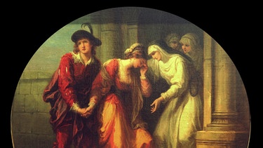 Trennung von Abaelard und Heloise - Gemälde von Angelika Kauffmann 1778 | Bild: picture-alliance/dpa