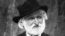 Der italienische Komponist Giuseppe Verdi (1813 bis 1901) in einer zeitgenössischen Darstellung-älter | Bild: picture-alliance/dpa