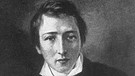 Der deutsche Dichter Heinrich Heine nach einem 1831 entstandenen Gemälde von Moritz Oppenheim. | Bild: picture-alliance/dpa