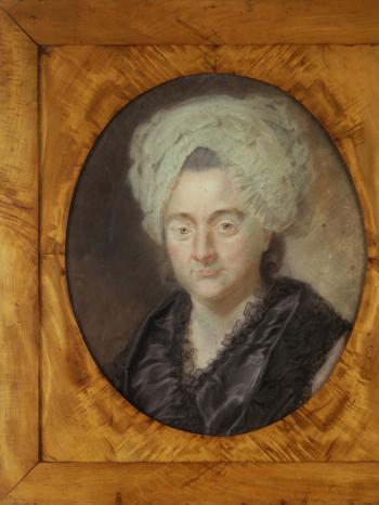 Portrait von Catharina Elisabeth Goethe, die Mutter von Johann Wolfgang Goethe | Bild: picture-alliance/dpa