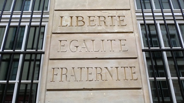 Die berühmten Schlagworte der Französischen Revolution | Bild: picture-alliance/dpa