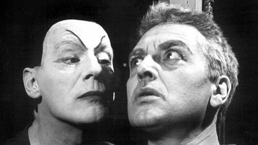 Will Quadflieg (r) als Faust mit Gustaf Gründgens als Mephisto | Bild: picture-alliance/dpa