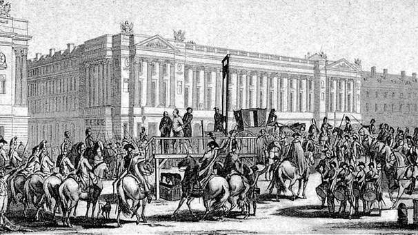 Hinrichtung König Ludwig XVI. 1793 | Bild: picture-alliance/dpa