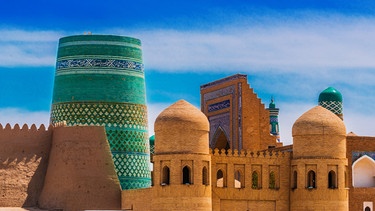 Itchan Kala in Khiva, Uzbekistan | Bild: picture alliance / Zoonar | monticello