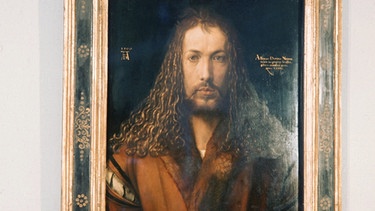 Albrecht Dürer: Selbstbildnis im Pelzrock  (1500)
| Bild: picture-alliance/dpa