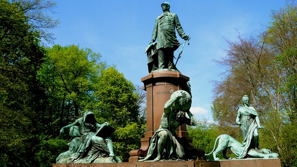 Bismarck Denkmal im Berliner Tiergarten | Bild: picture-alliance/dpa