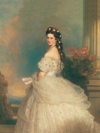 Elisabeth von Österreich - Porträt von Franz Xaver Winterhalter | Bild: picture-alliance/dpa