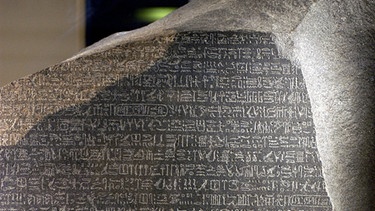 Stein von Rosetta (Ausschnitt) | Bild: picture-alliance/dpa