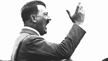 Adolf Hitler hält gestenreich eine Rede (undatierte Aufnahme) | Bild: picture-alliance/dpa