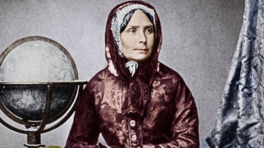 Ida Pfeiffer - Porträtaufnahme etwa um 1855 | Bild: picture-alliance/dpa