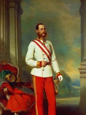 Kaiser Franz Josef - Porträt von Franz Xaver Winterhalter | Bild: picture-alliance/dpa