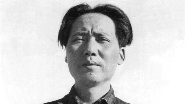 Der spätere chinesische Staatschef Mao Zedong im Jahr 1934 | Bild: picture-alliance/dpa