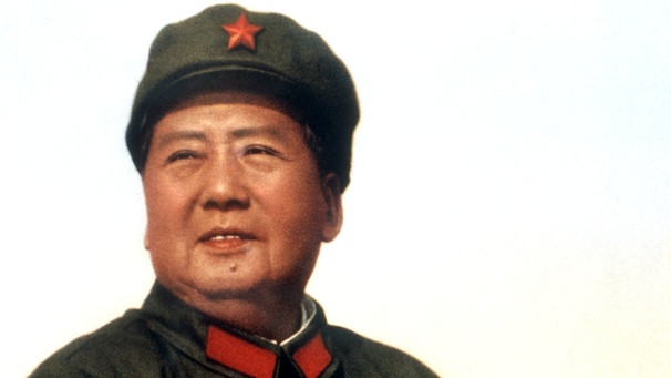 Undatiertes Porträt des chinesischen Staatsmannes Mao Zedong | Bild: picture-alliance/dpa