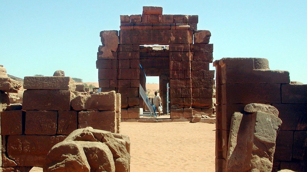 Amun-Tempel im antiken Naga im Sudan | Bild: picture-alliance/dpa