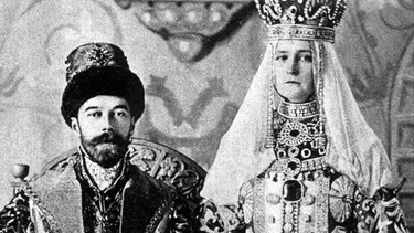 Zar Nikolaus II. und Zarin Alexandra Feodorowna | Bild: picture-alliance/dpa