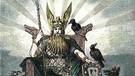 Allvater Odin aus der nordischen Mythologie. | Bild: picture alliance / The Holbarn Archive/Leemage 