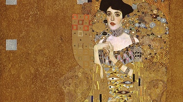 Das Bildnis Adele Bloch-Bauer I von Gustav Klimt, auch „Goldene Adele“ genannt | Bild: picture alliance / Bildagentur-online/UIG | Bildagentur-online/UIG