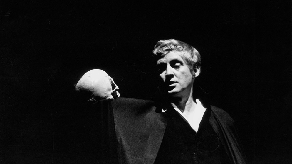 Oskar Werner als "Hamlet" | Bild: picture-alliance/dpa