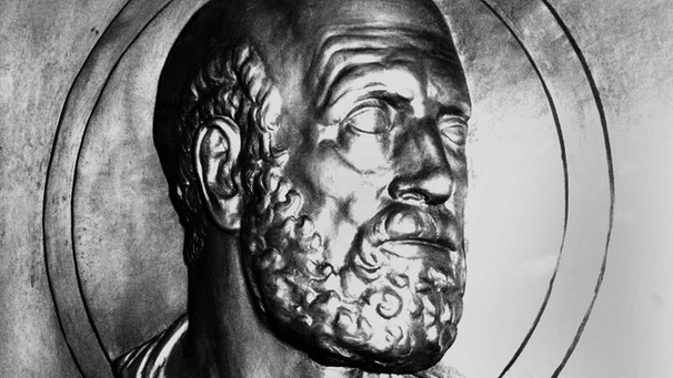 Der griechische Arzt Hippokrates, ca. 460 v.Chr. auf der Insel Kos geboren | Bild: picture-alliance/dpa