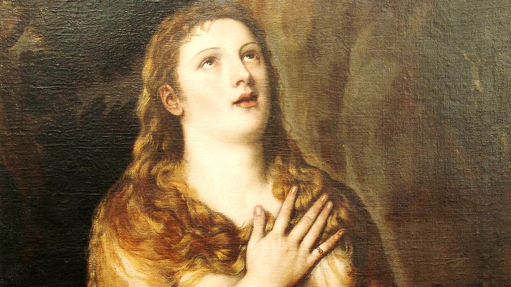 Maria Magdalena - Gemälde von Tizian | Bild: picture-alliance/dpa