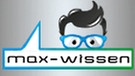 Männchen mit Brille und Schriftzug max-wissen | Bild: Max-Planck-Institut