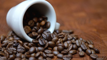 Kaffee-Bohnen  | Bild: picture-alliance/dpa