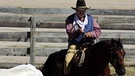 Cowboy bei der Rinderarbeit | Bild: picture-alliance/dpa