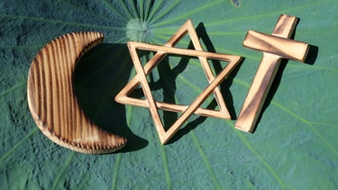 Symbole der Weltreligionen | Bild: picture-alliance/dpa