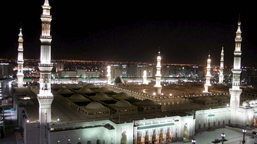 Moschee des Propheten Mohammed in Medina | Bild: picture-alliance/dpa