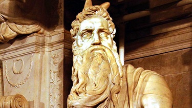 Moses Statue | Bild: picture-alliance/dpa
