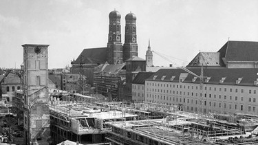 Neubauten auf dem ehemaligen Maxburg-Gelände in der Münchne rInnenstadt | Bild: picture-alliance/dpa