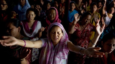 Religionen in Nepal und Tibet | Bild: picture-alliance/dpa